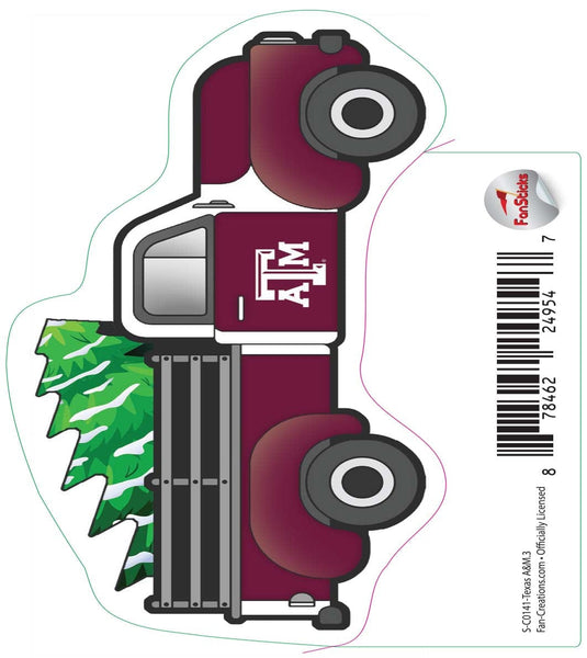 Fan Creations Decal Texas &M - NCAA 3inch Decal