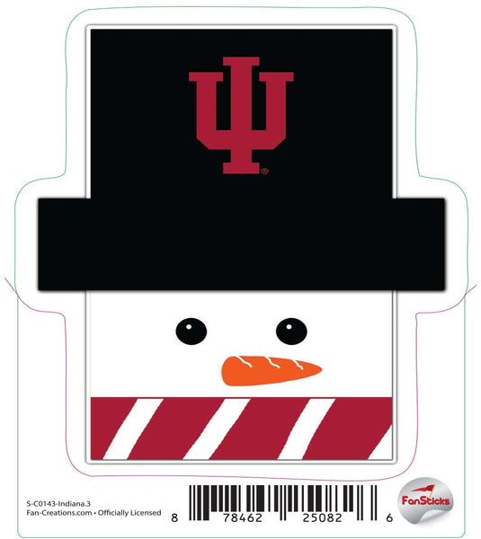 Fan Creations Decal Indiana - NCAA 3inch Decal
