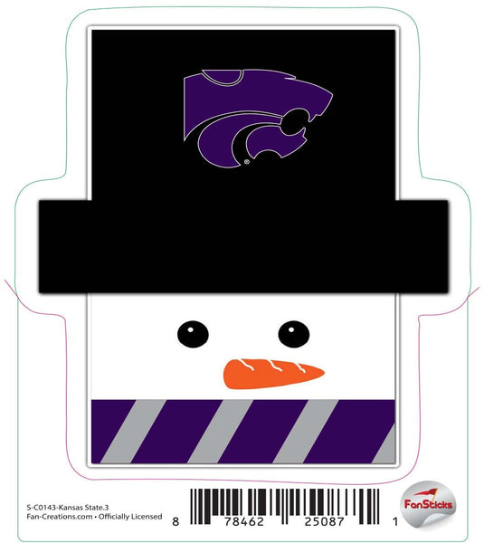Fan Creations Decal Kansas State - NCAA 3inch Decal