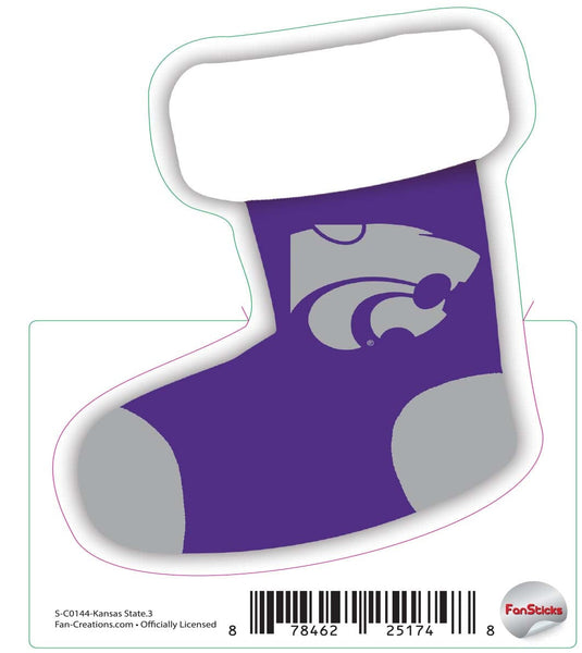 Fan Creations Decal Kansas State - NCAA 3inch Decal