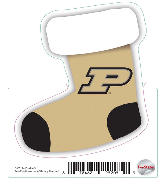 Fan Creations Decal Purdue - NCAA 3inch Decal