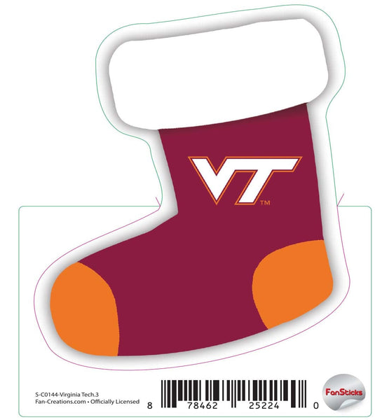 Fan Creations Decal Virginia Tech - NCAA 3inch Decal