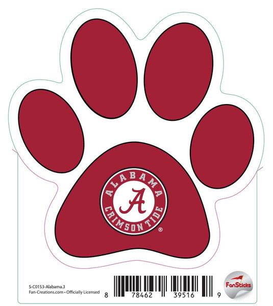 Fan Creations Decal Alabama - NCAA 3inch Decal