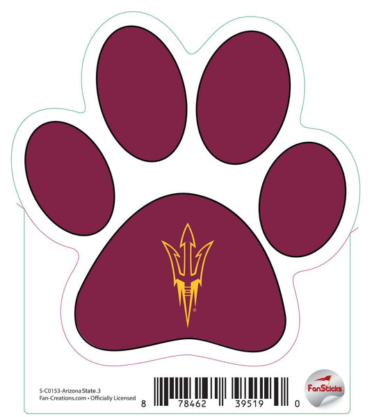 Fan Creations Decal Arizona State - NCAA 3inch Decal