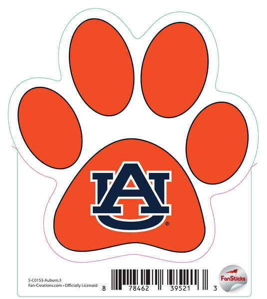 Fan Creations Decal Auburn - NCAA 3inch Decal