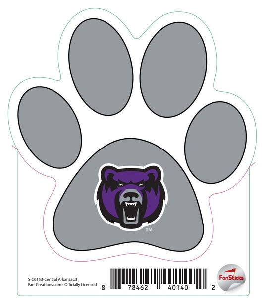 Fan Creations Decal Central Arkansas - NCAA 3inch Decal