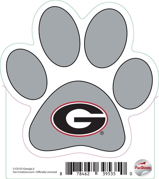 Fan Creations Decal Georgia - NCAA 3inch Decal