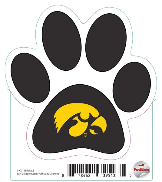 Fan Creations Decal Iowa - NCAA 3inch Decal