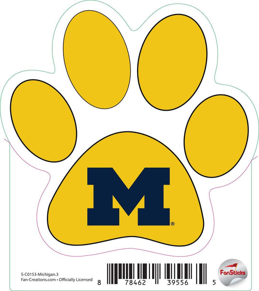 Fan Creations Decal Michigan - NCAA 3inch Decal