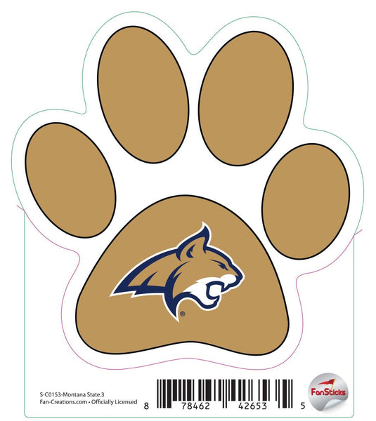 Fan Creations Decal Montana State - NCAA 3inch Decal