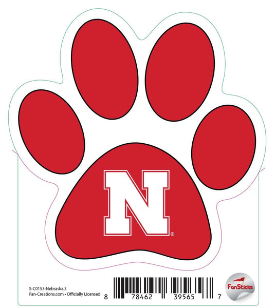 Fan Creations Decal Nebraska - NCAA 3inch Decal