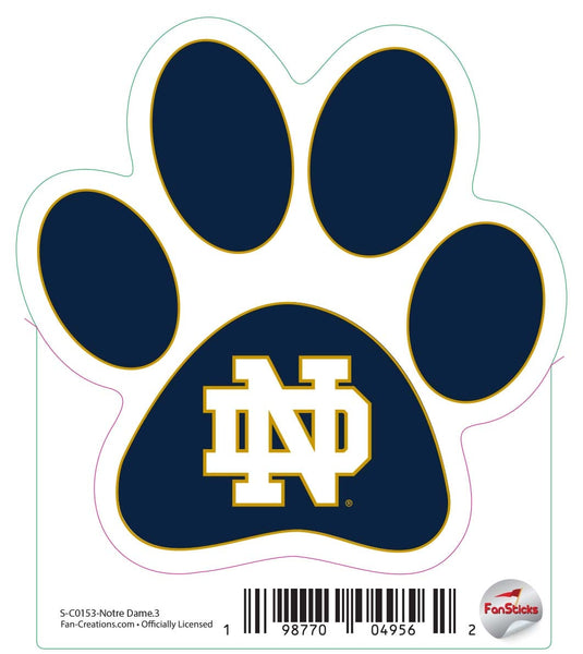 Fan Creations Decal Notre Dame - NCAA 3inch Decal