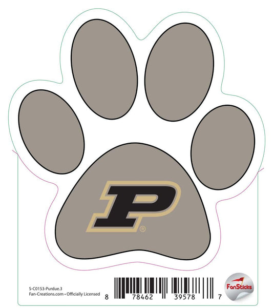 Fan Creations Decal Purdue - NCAA 3inch Decal