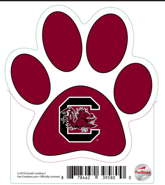 Fan Creations Decal South Carolina - NCAA 3inch Decal