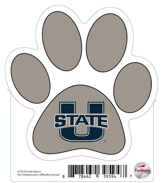 Fan Creations Decal Utah State - NCAA 3inch Decal