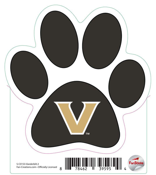 Fan Creations Decal Vanderbilt - NCAA 3inch Decal