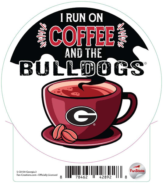 Fan Creations Decal Georgia - NCAA 3inch Decal