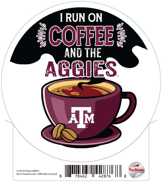 Fan Creations Decal Texas A&M - NCAA 3inch Decal