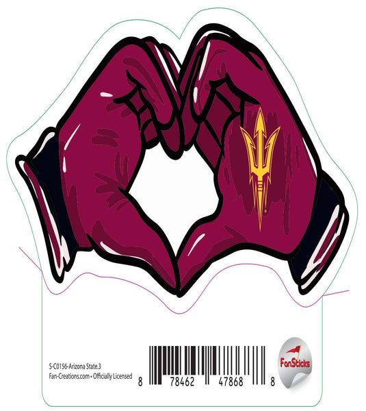 Fan Creations Decal Arizona State - NCAA 3inch Decal