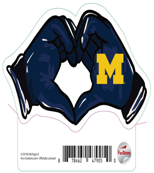 Fan Creations Decal Michigan - NCAA 3inch Decal