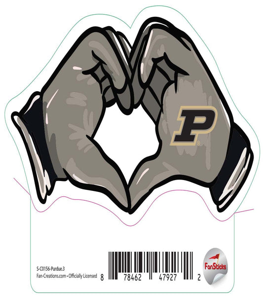 Fan Creations Decal Purdue - NCAA 3inch Decal