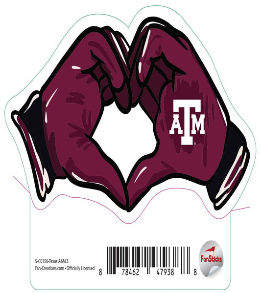 Fan Creations Decal Texas A&M - NCAA 3inch Decal