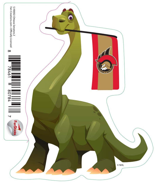 Fan Creations Decal Ottawa Senators - NHL 3 inch Decal