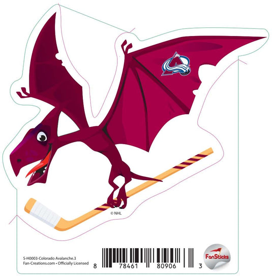 Fan Creations Decal Colorado Avalanche - NHL 3 inch Decal