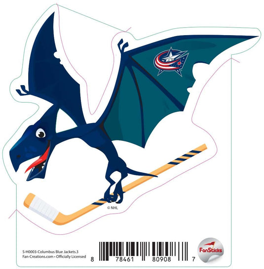 Fan Creations Decal Columbus Blue Jacket - NHL 3 inch Decal