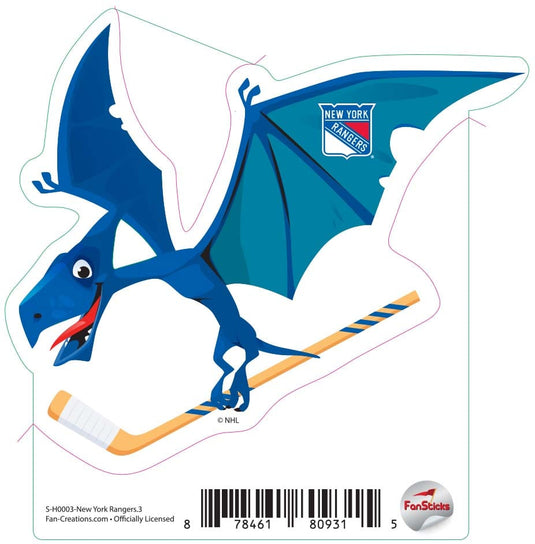 Fan Creations Decal New York Rangers - NHL 3 inch Decal