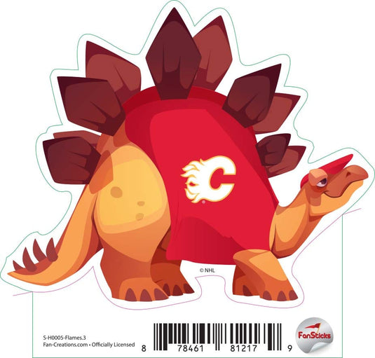 Fan Creations Decal Flames - NHL 3 inch Decal