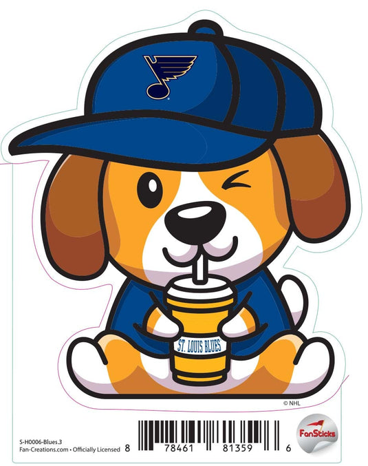 Fan Creations Decal -Blues - NHL 3 inch Decal