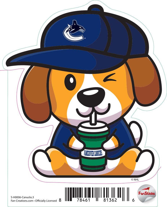 Fan Creations Decal Canucks - NHL 3 inch Decal