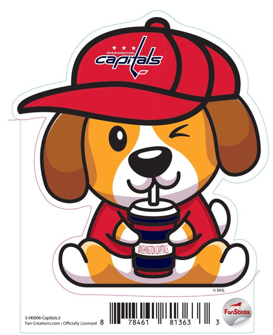 Fan Creations Decal Capitals - NHL 3 inch Decal
