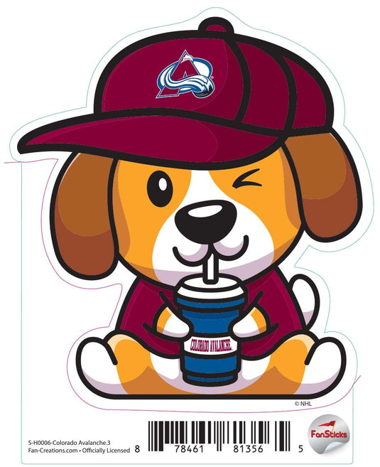 Fan Creations Decal Colorado Avalanche - NHL 3 inch Decal