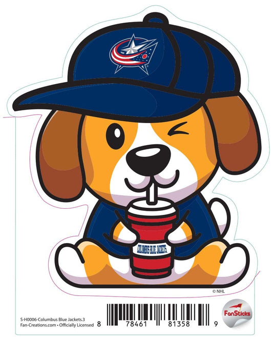 Fan Creations Decal Columbus Blue Jacket - NHL 3 inch Decal