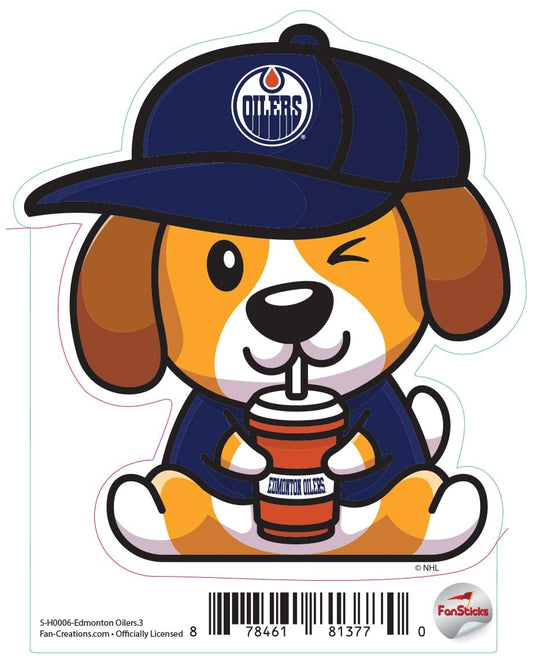 Fan Creations Decal Edmonton Oilers - NHL 3 inch Decal