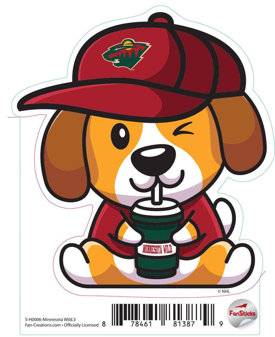 Fan Creations Decal Minnesota Wild - NHL 3 inch Decal