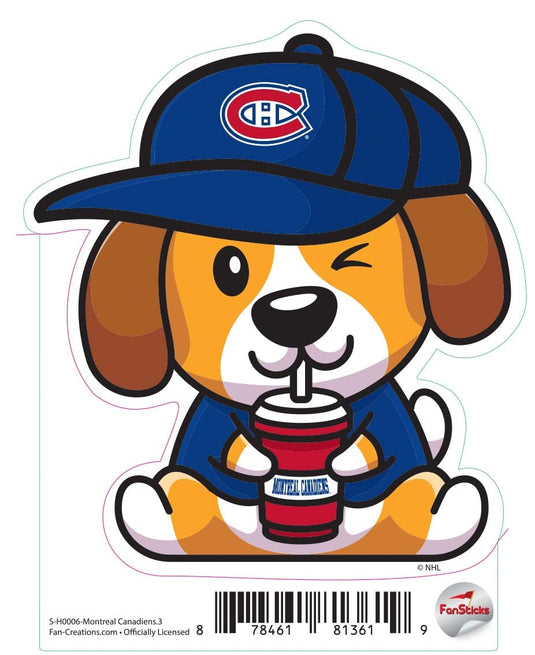 Fan Creations Decal Montreal Canadiens - NHL 3 inch Decal