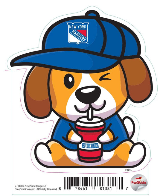 Fan Creations Decal New York Rangers - NHL 3 inch Decal