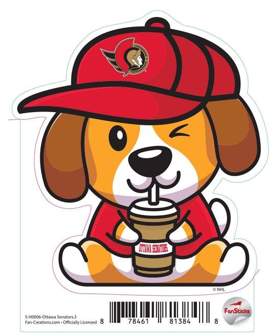 Fan Creations Decal Ottawa Senators - NHL 3 inch Decal