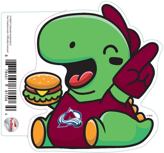 Fan Creations Decal Colorado Avalanche - NHL 3 inch Decal