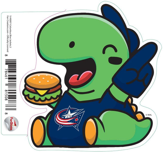 Fan Creations Decal Columbus Blue Jacket - NHL 3 inch Decal