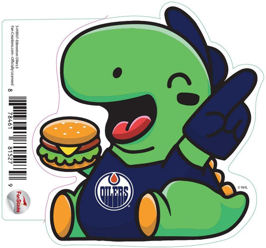 Fan Creations Decal Edmonton Oilers - NHL 3 inch Decal