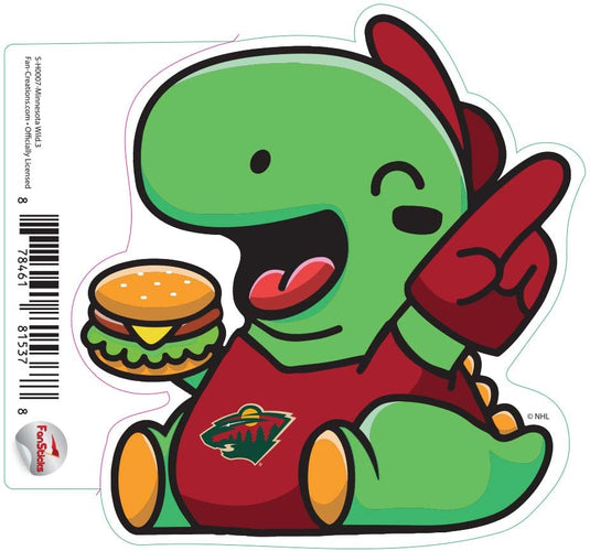 Fan Creations Decal Minnesota Wild - NHL 3 inch Decal