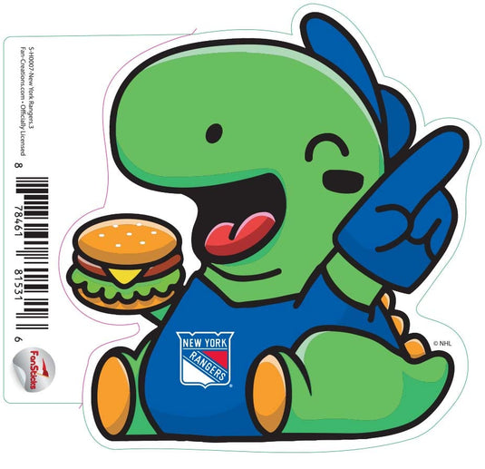 Fan Creations Decal New York Rangers - NHL 3 inch Decal