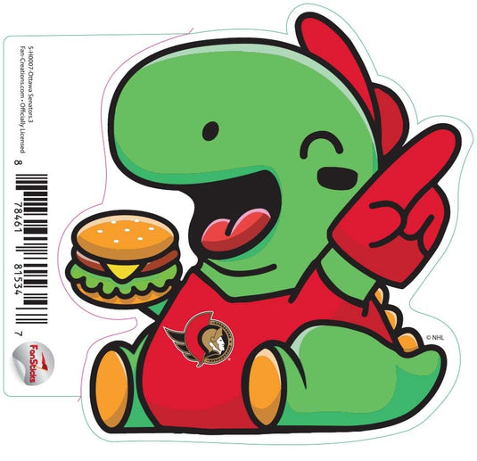Fan Creations Decal Ottawa Senators - NHL 3 inch Decal