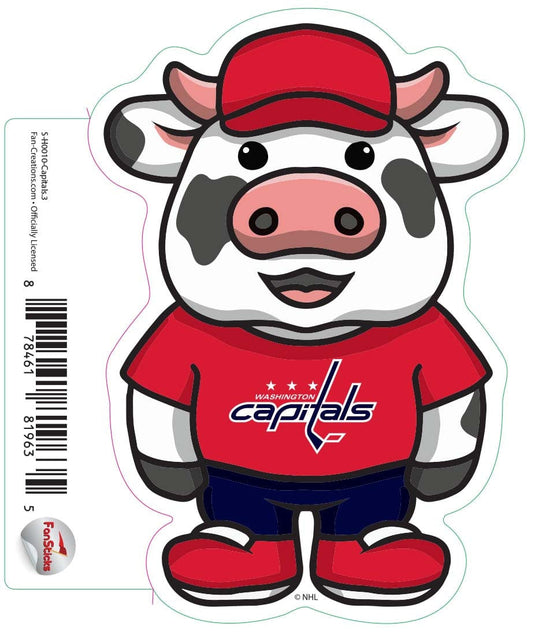 Fan Creations Decal Capitals - NHL 3 inch Decal