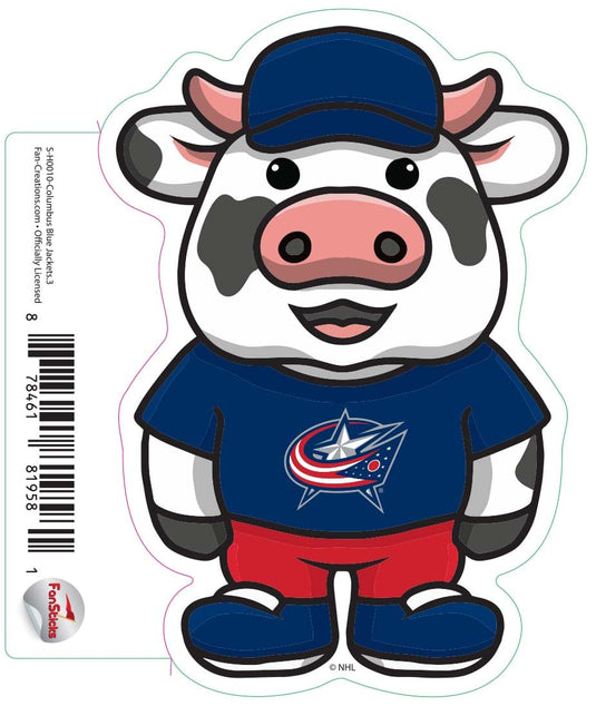Fan Creations Decal Columbus Blue Jacket - NHL 3 inch Decal