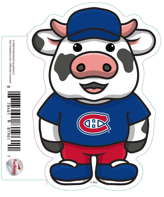 Fan Creations Decal Montreal Canadiens - NHL 3 inch Decal
